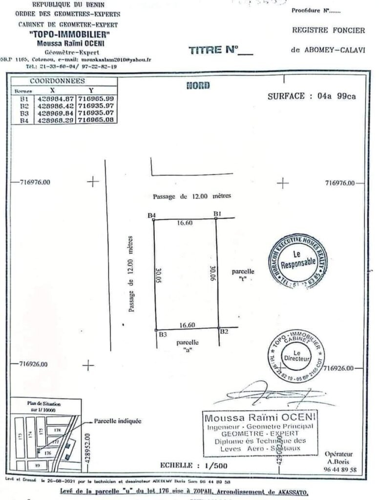 Opportunité terrain prêt à bâtir