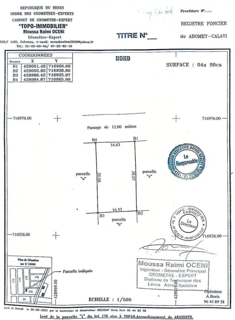 Opportunité terrain prêt à bâtir