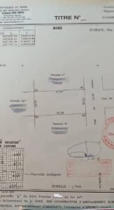 Terrain Titré à Vendre à Calavi