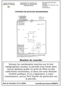 Terrain constructible vente Togbin