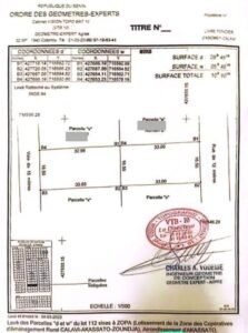 Terrains Zopah Calavi