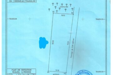 Terrain 1000 m² Ouidah-Gbenan